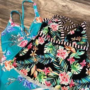 2 Hapari Super Cute Tankini Tops
